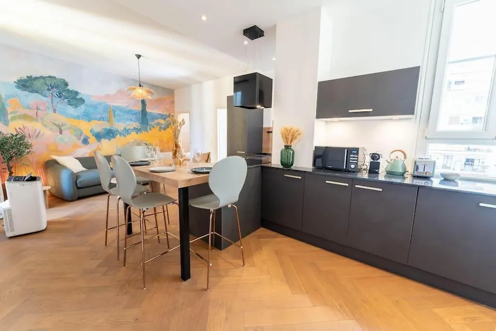 아파트 Superbe Appartement Deux Chambres, Centre Proche Port 니스